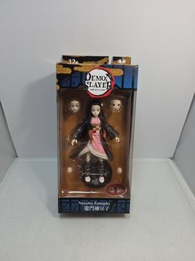 Mcfarlane Nezuko Kamado (Demon Slayer) Anime 7" Figure Red Platinum Chase (A3)